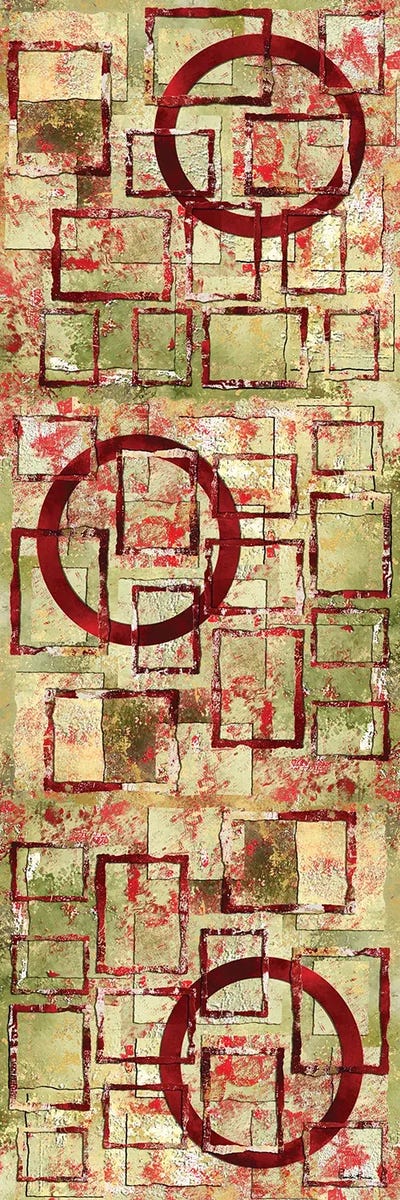 Pages-Zen II by Pomaikai Barron framed canvas print