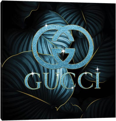 Gucci Ice Bling Tropical Canvas Art Print - Gucci Art