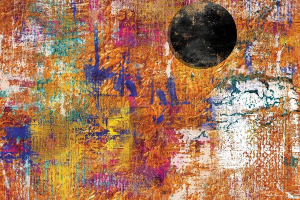 Circular Abstract: Luna Noir by Pomaikai Barron