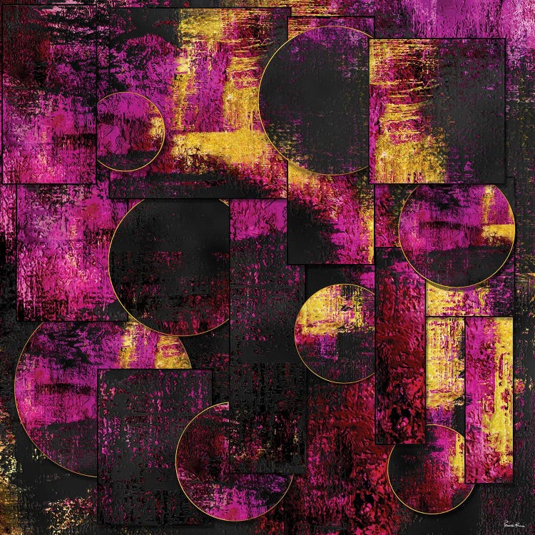 Abstract And Grunged I by Pomaikai Barron wall art