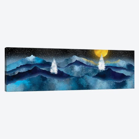 Majestic Mountain Azul Canvas Print #POB942} by Pomaikai Barron Canvas Print
