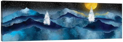 Majestic Mountain Azul Canvas Art Print - Pomaikai Barron