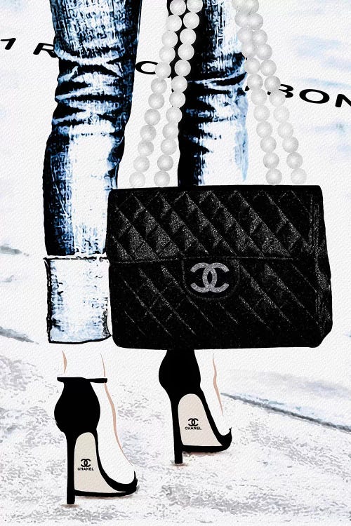 Lady With The Chanel Bag I