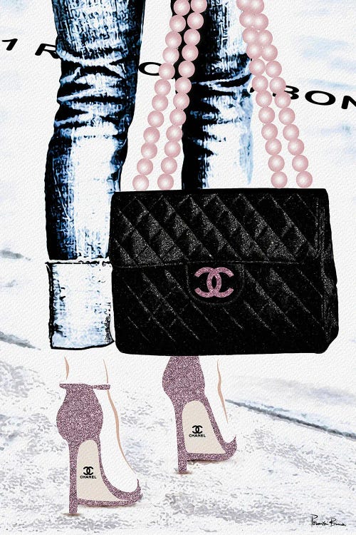 Lady With The Chanel Bag III