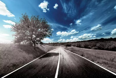 Clouds Approach by 5by5collective multi panel art