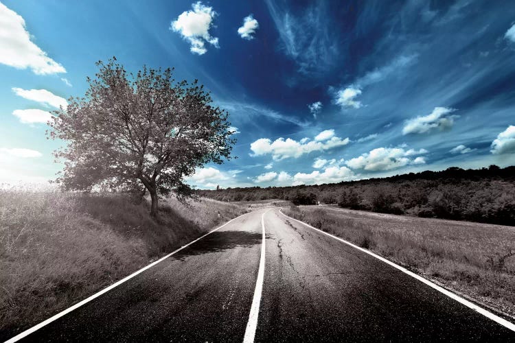 Clouds Approach by 5by5collective wall art