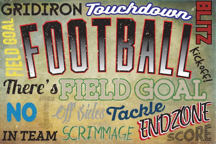 Sportsball by 5by5collective wall art