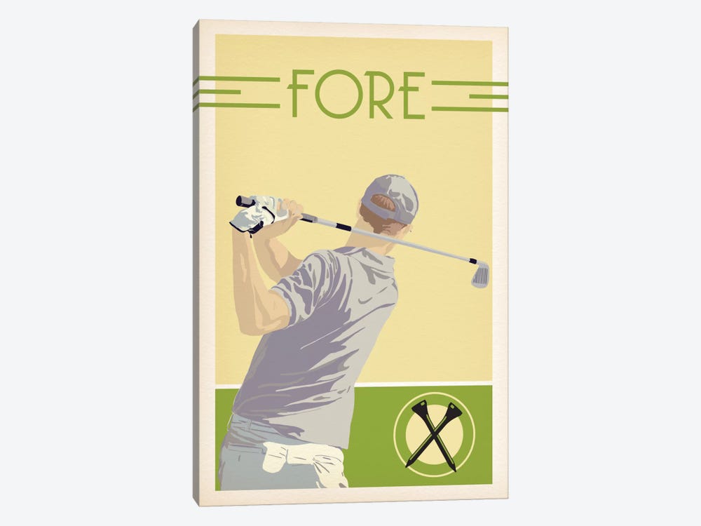 Fore by 5by5collective 1-piece Canvas Artwork