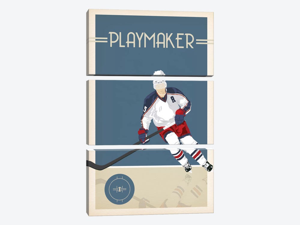 Playmaker by 5by5collective 3-piece Canvas Artwork