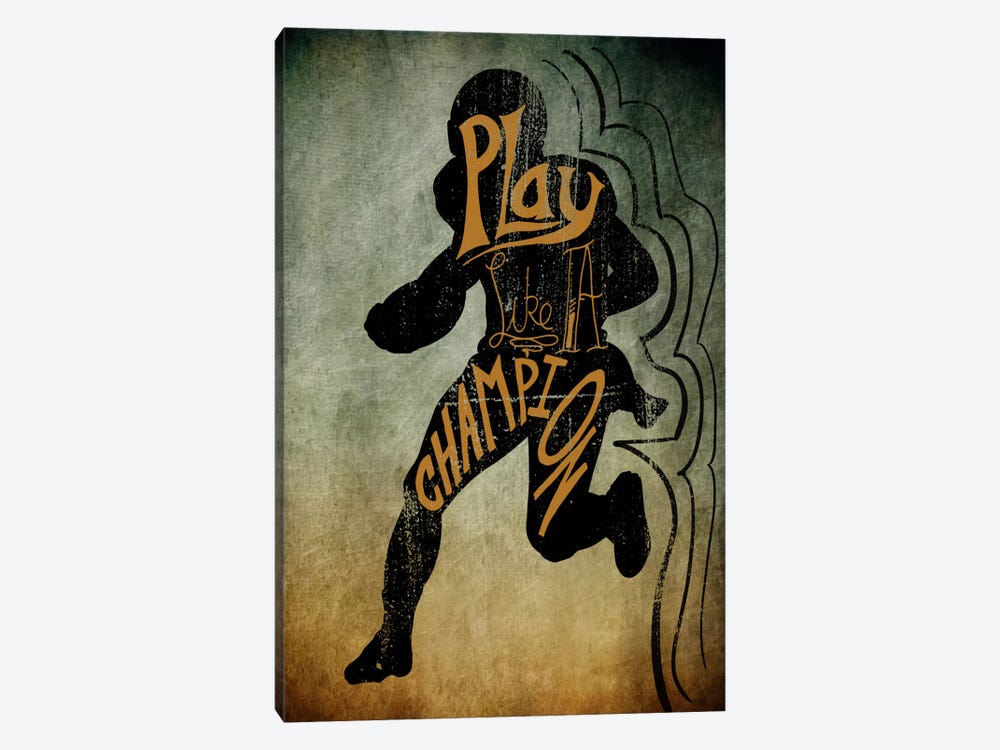 Play like a Champion by 5by5collective 1-piece Art Print