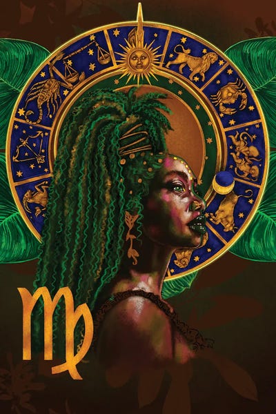 Zodiac: Virgo Woman by Poetically Illustrated