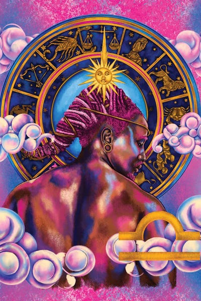 Libra: Libra Man by Poetically Illustrated