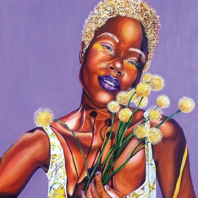 Lavender by Poetically Illustrated art print