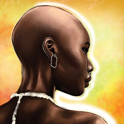 Essence Of Spirit by Poetically Illustrated canvas print