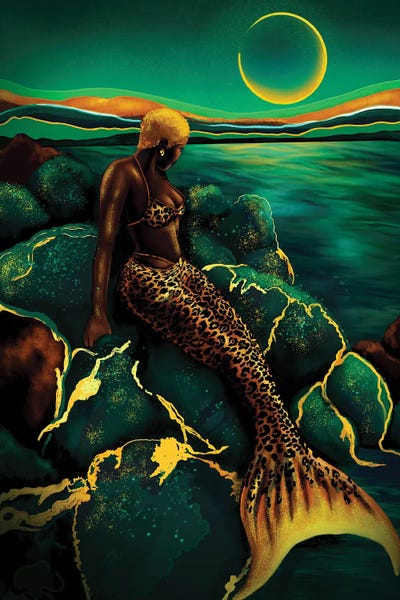 Mermaids: Emerald Sea by Poetically Illustrated
