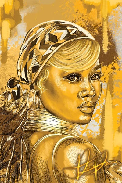 Salana by Poetically Illustrated art print