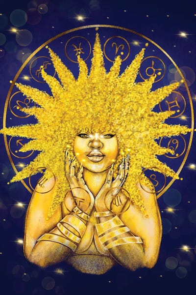 Zodiac: Sundai Signs Of The Sun by Poetically Illustrated