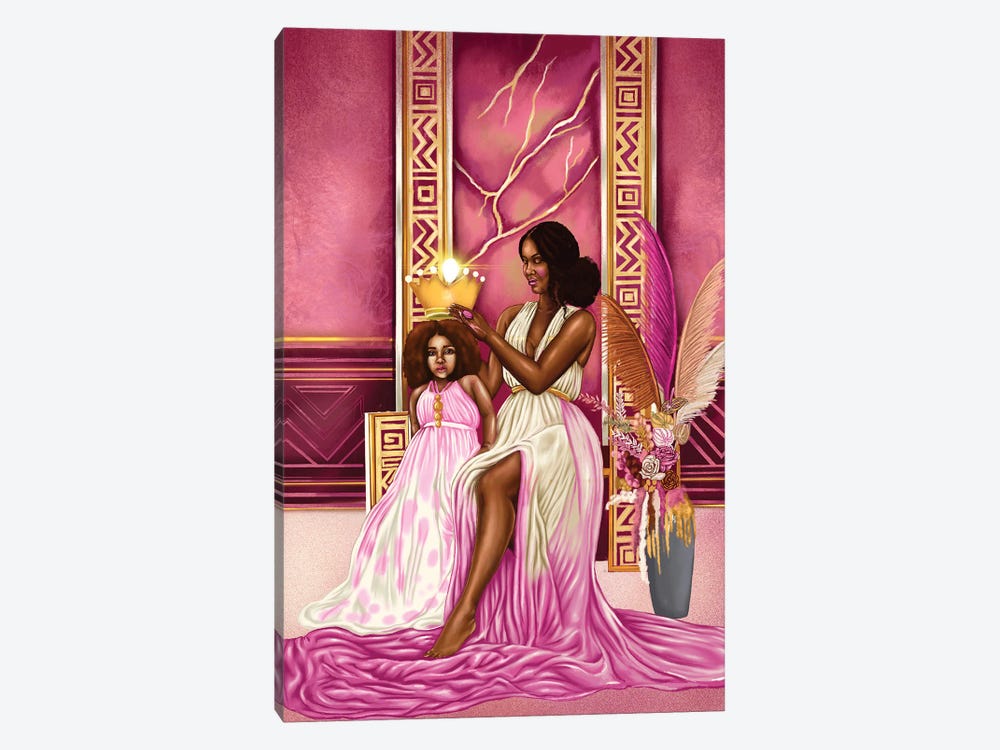 My Princess by Poetically Illustrated 1-piece Canvas Artwork