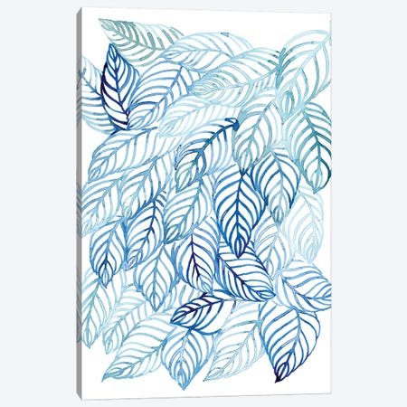 Rainwater Palms I Canvas Print #POP1069} by Grace Popp Art Print