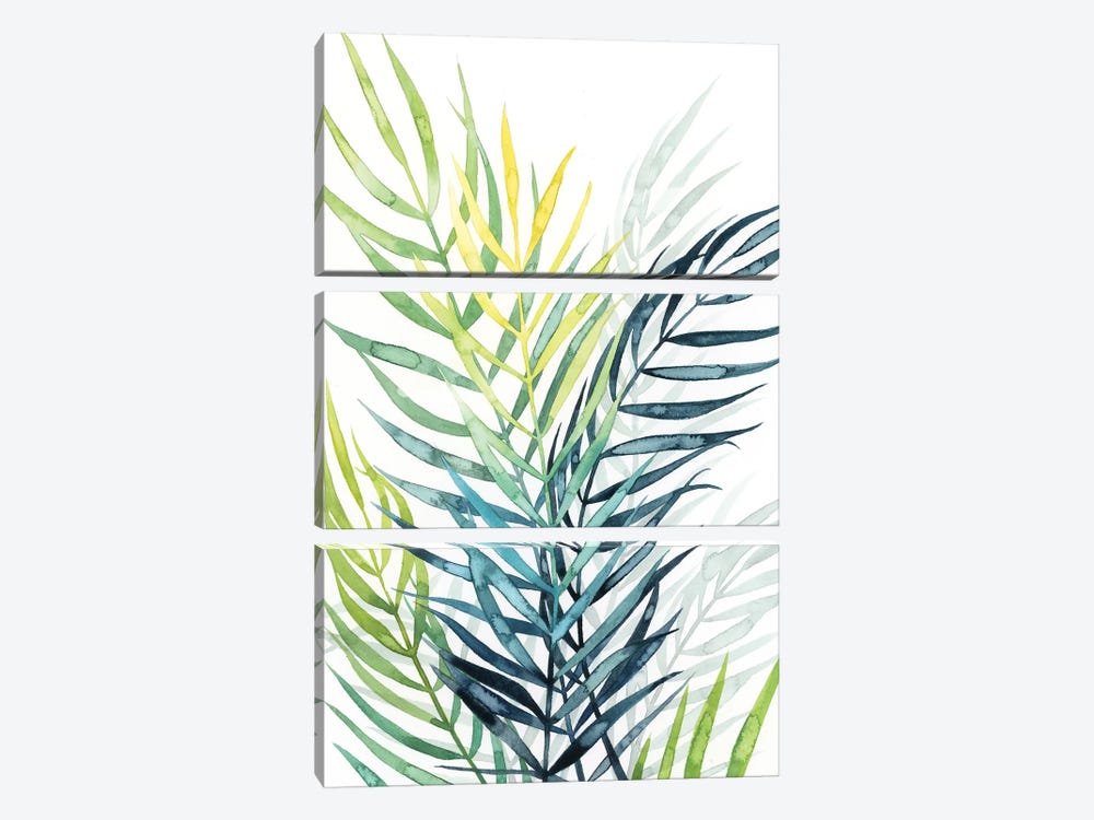 Sunset Palm Composition II by Grace Popp 3-piece Canvas Art Print