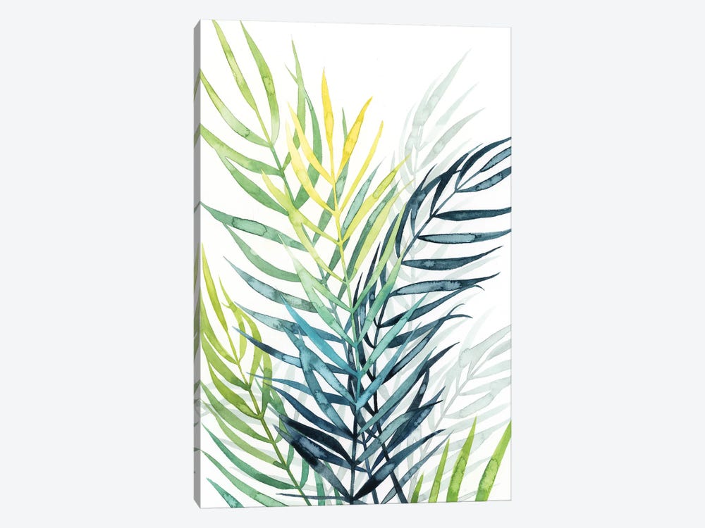 Sunset Palm Composition II 1-piece Canvas Art Print