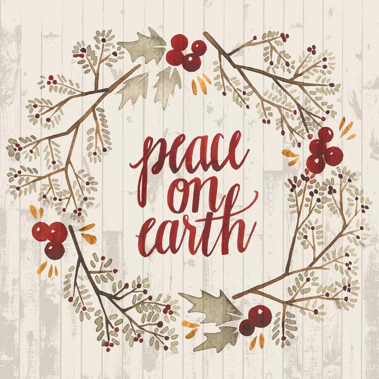 Rustic Christmas V by Grace Popp wall art