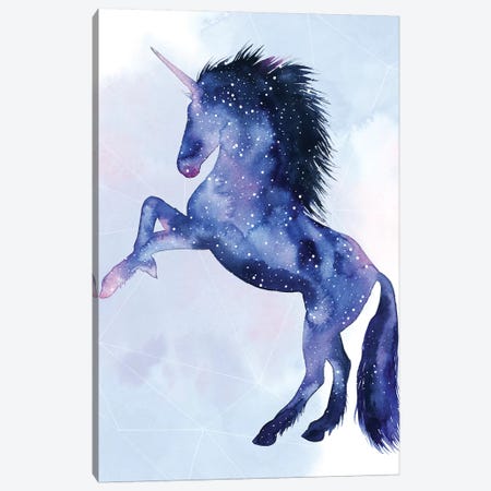 Unicorn Universe IV Canvas Print #POP1100} by Grace Popp Canvas Artwork