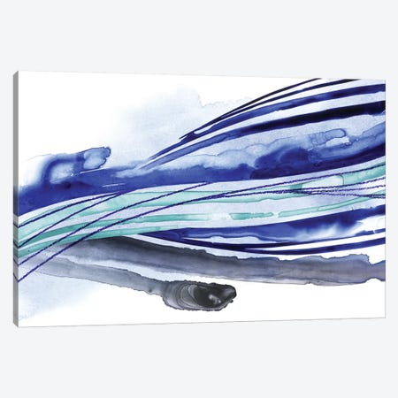 Wave Surge I Canvas Print #POP1107} by Grace Popp Canvas Print