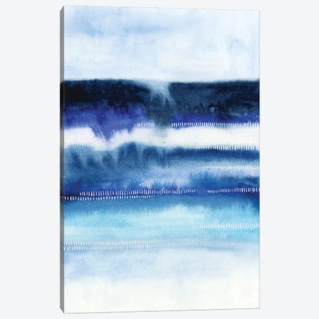Shorebreak Abstract I Canvas Print #POP111} by Grace Popp Canvas Artwork