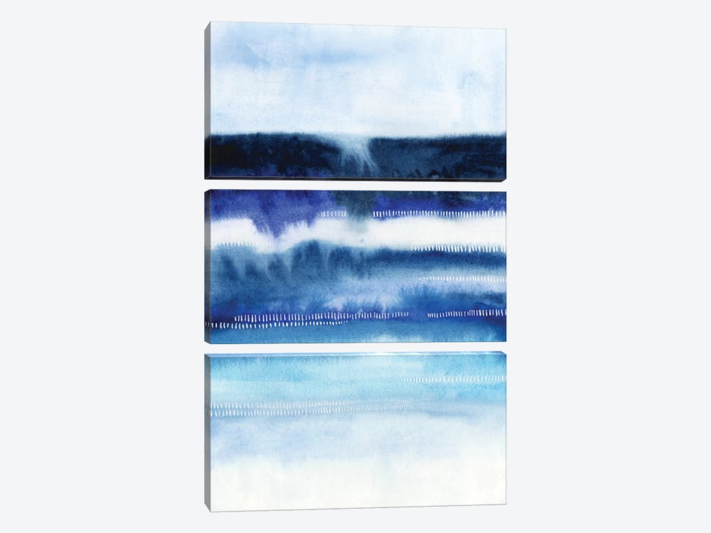 Shorebreak Abstract I 3-piece Art Print