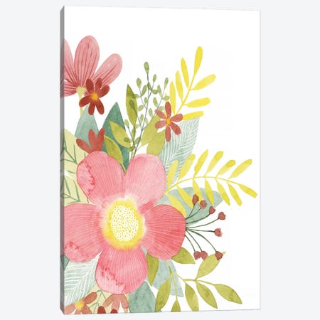Colossal Florals I Canvas Print #POP1139} by Grace Popp Canvas Print
