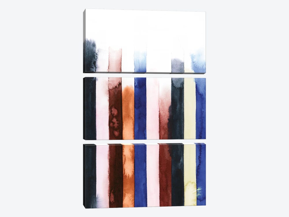 Desert Layers V 3-piece Canvas Print