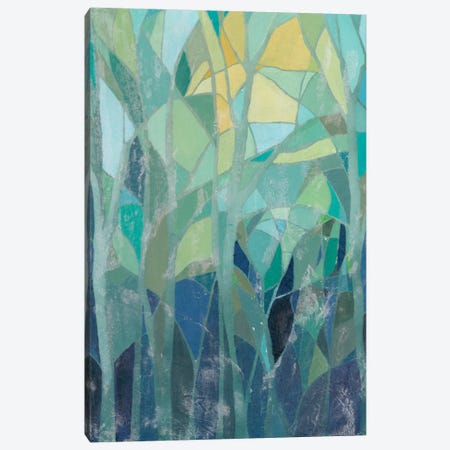 Stained Glass Forest I Canvas Print #POP115} by Grace Popp Canvas Print