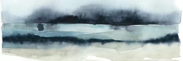 Abstract Watercolors: Stormy Sea II by Grace Popp