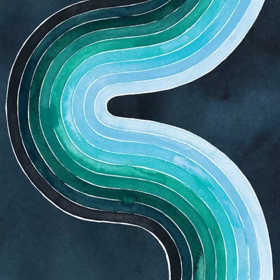 Mid Century Current II by Grace Popp canvas print