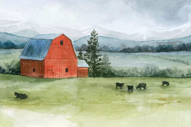 Valley Herd II by Grace Popp wall art