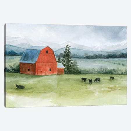 Valley Herd II Canvas Print #POP1228} by Grace Popp Canvas Art Print