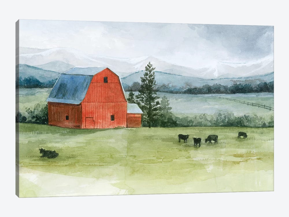 Valley Herd II by Grace Popp 1-piece Canvas Art