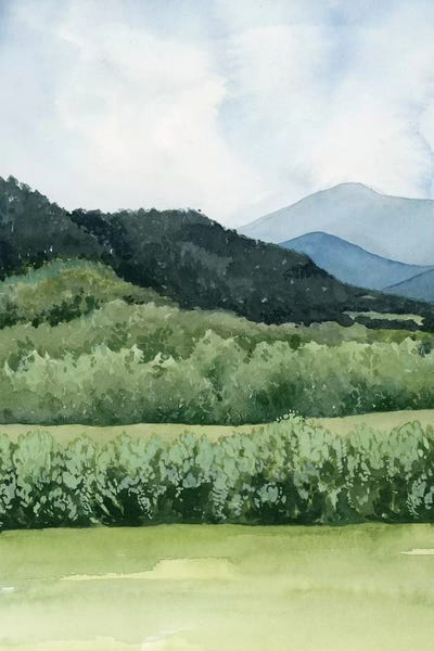 Blue Sunday I by Grace Popp multi panel art