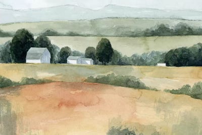 Family Farm I by Grace Popp framed canvas print