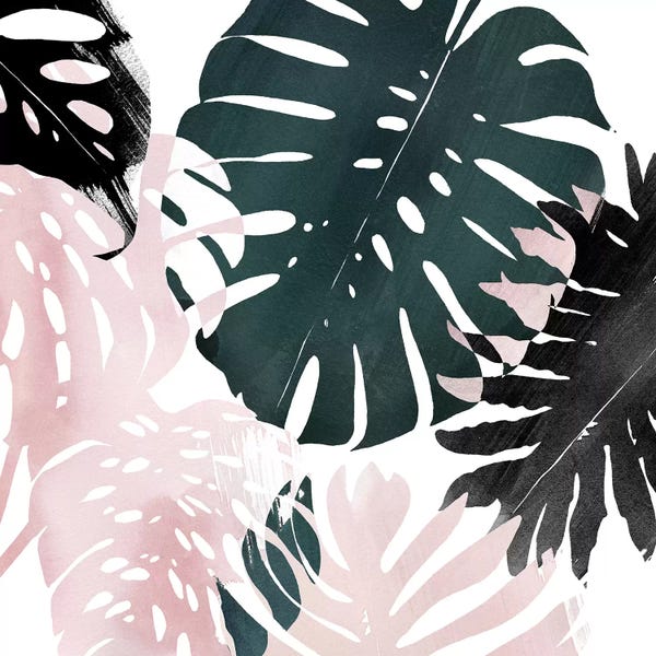 Monsteras: Paradise Sweep II by Grace Popp