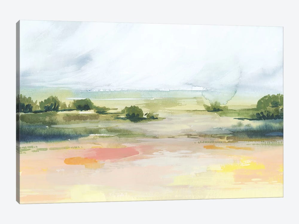 Sunlit Marsh I by Grace Popp 1-piece Canvas Artwork