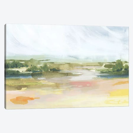 Sunlit Marsh II Canvas Print #POP1339} by Grace Popp Art Print
