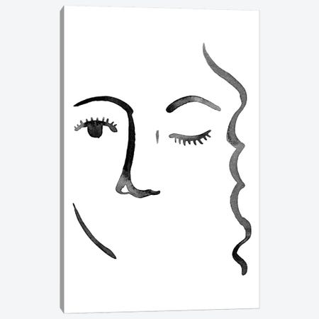 Face in a Crowd IV Canvas Print #POP1362} by Grace Popp Canvas Artwork
