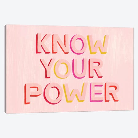 You are Powerful II Canvas Print #POP1369} by Grace Popp Canvas Wall Art