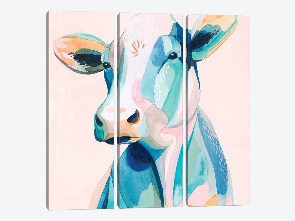 Pastel Pasture II by Grace Popp 3-piece Art Print