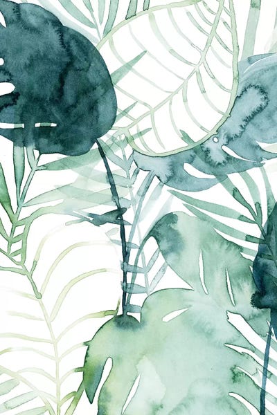 Tropical Décor: Palm Pieces II by Grace Popp