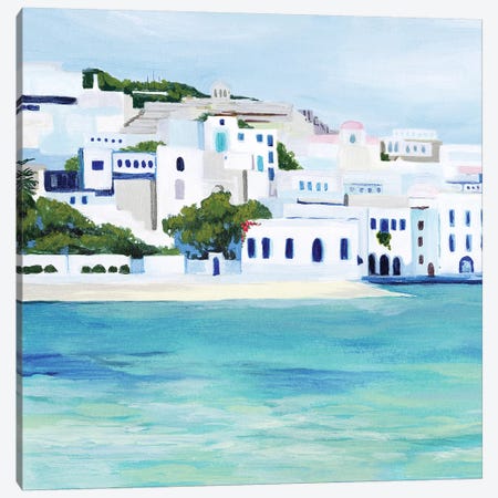 Mykonos I Canvas Print #POP1413} by Grace Popp Canvas Art