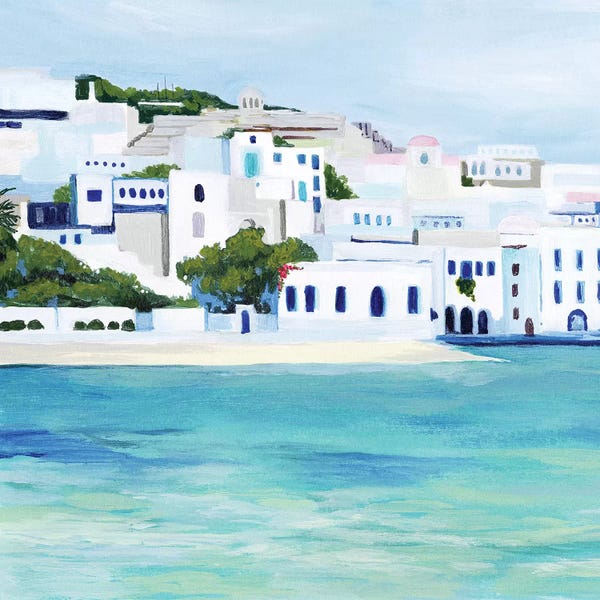 Houses: Mykonos I by Grace Popp