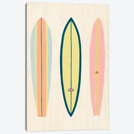 So Cal Surfer I Canvas Print #POP1442} by Grace Popp Art Print